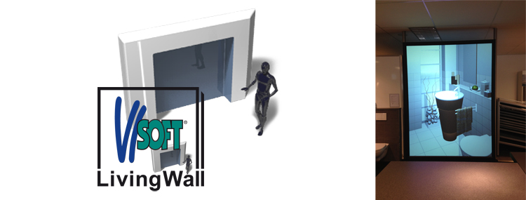 living wall 3d projectie tegenprogramma